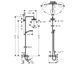 Croma Select S 180 2-jet Showerpipe Душевая система для ванны