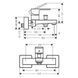 VERNIS SHAPE змішувач для ванни