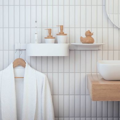 WALLSTORIS держатель 50см, цвет белый матовый