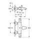 GROHTHERM 800 термостат для ванны 1/2", настенный монтаж