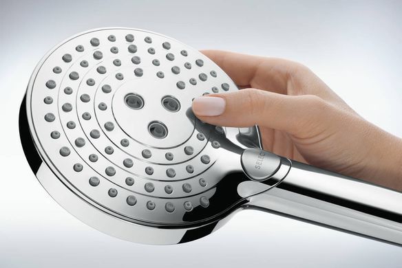 RAINDANCE Select S Showerpipe душевая система 240 1jet P, Powder Rain, с термостатом, хром