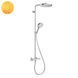 RAINDANCE Select S Showerpipe душевая система 240 1jet P, Powder Rain, с термостатом, хром