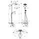 CROMA SELECT 280 Air 1jet Showerpipe Душевая система для ванны с термостатом, хром