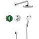 SHOWERSET Croma Select S/Ecostat S душевой набор: верхний, ручной душ, ibox, термостат